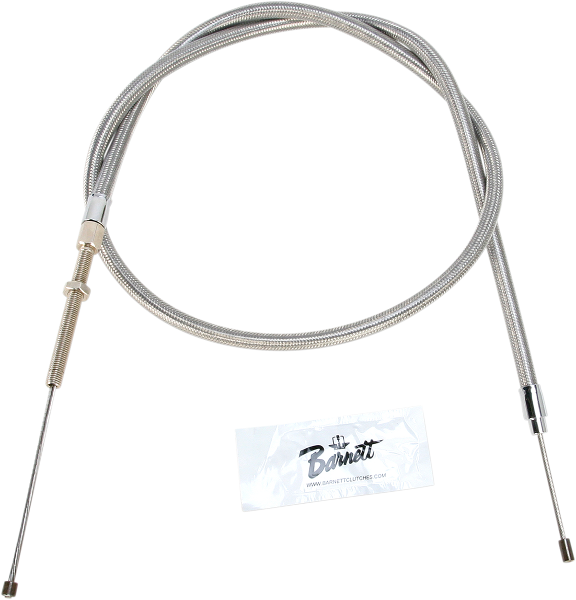 BARNETT High-Efficiency Stainless Steel Clutch Cable for Harley-Davidson - Standard / '71-'85 Sportster 0652-1303