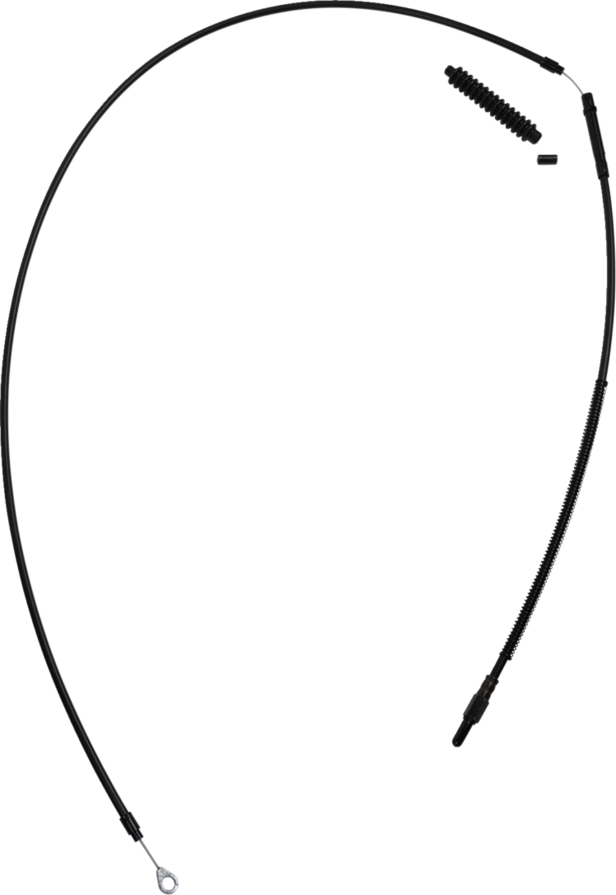 BARNETT High-Efficiency Stealth Clutch Cable - +10" / '21-'24 Touring/Trike 0652-3003