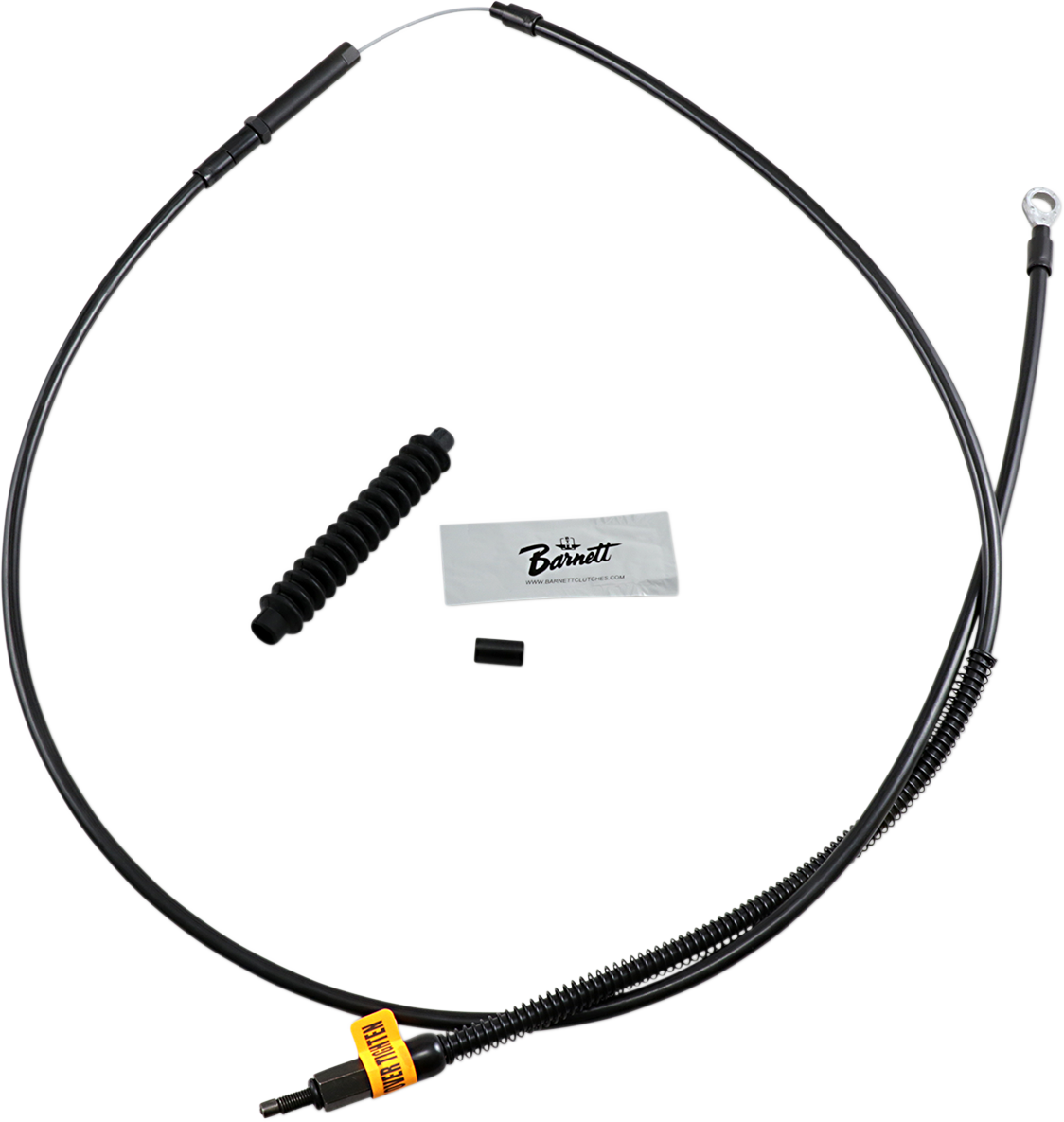 BARNETT High-Efficiency Stealth Clutch Cable - +6" / '96-'07 Dyna/Softail 0652-1325