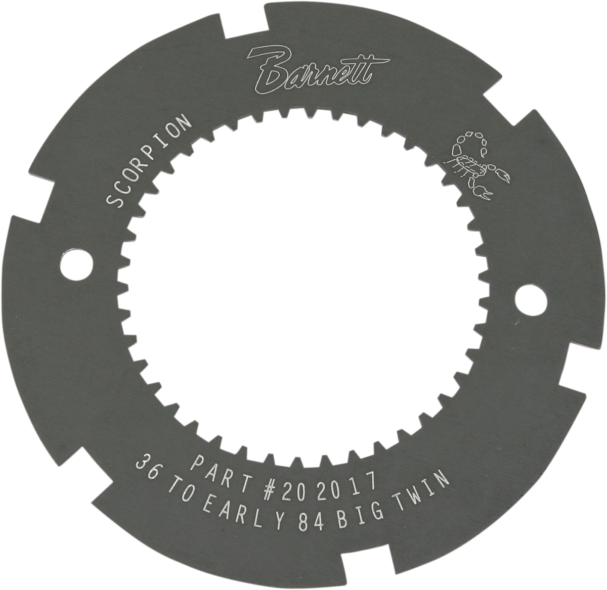 BARNETT Lock Plate - Clutch Basket / Scorpion / '36-'84 Harley-Davidson 3803-0008