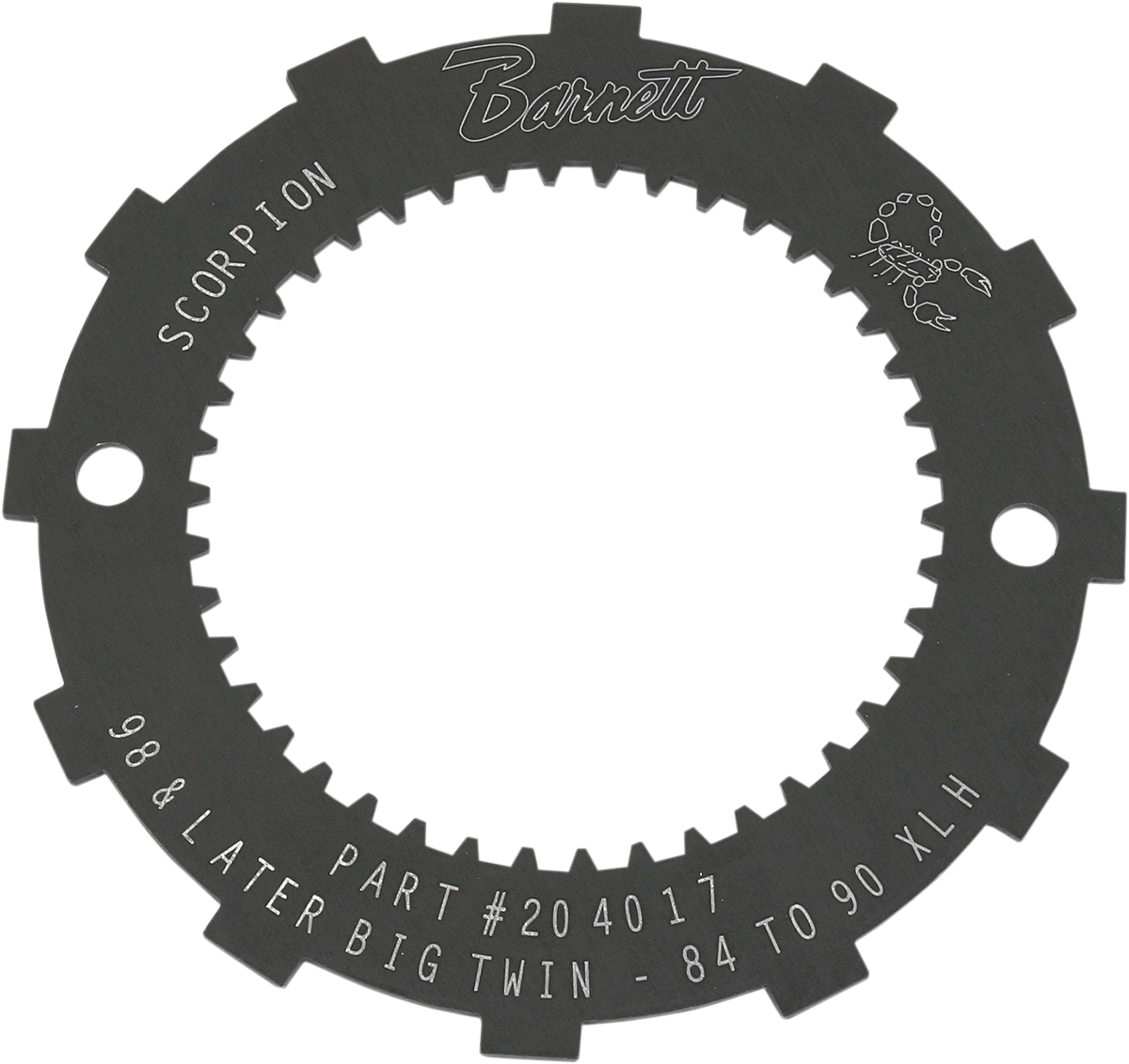 BARNETT Lock Plate - Clutch Basket / Scorpion / '86-'90 XL/'98-'05 Dyna/'99-'00 FXR/'97-'06 Softail/Touring 3803-0010