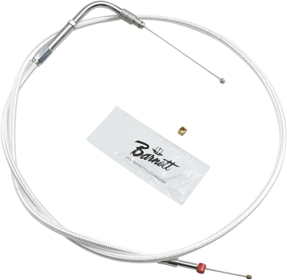 BARNETT Platinum Series Throttle Cable - +6" / '00-'15 Softail 0650-0508