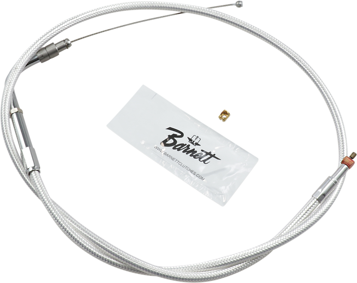 BARNETT Platinum Series Throttle Cable - Dyna/Softail/FXR 0650-0509