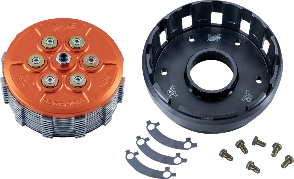 BARNETT Scorpion Clutch Basket Assembly - Cable Actuated / M8 1130-0834