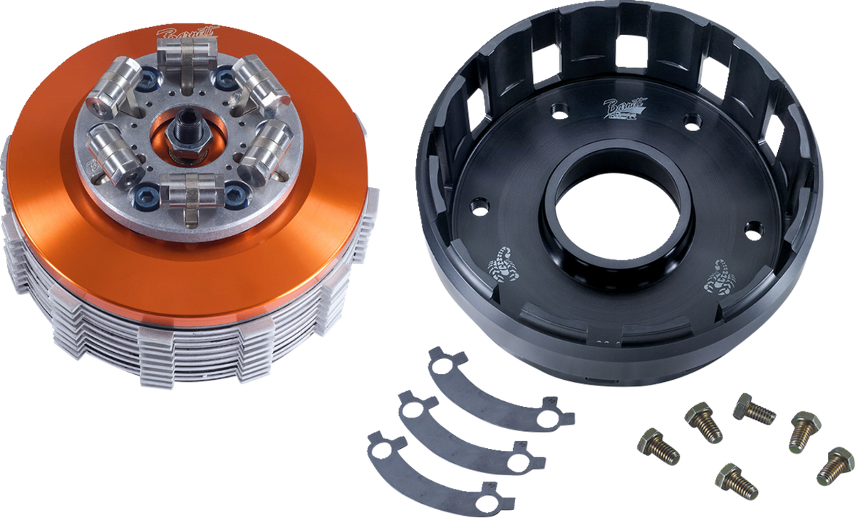 BARNETT Scorpion Clutch Basket Assembly With Lock-Up - Cable Actuated / Touring 1130-0836