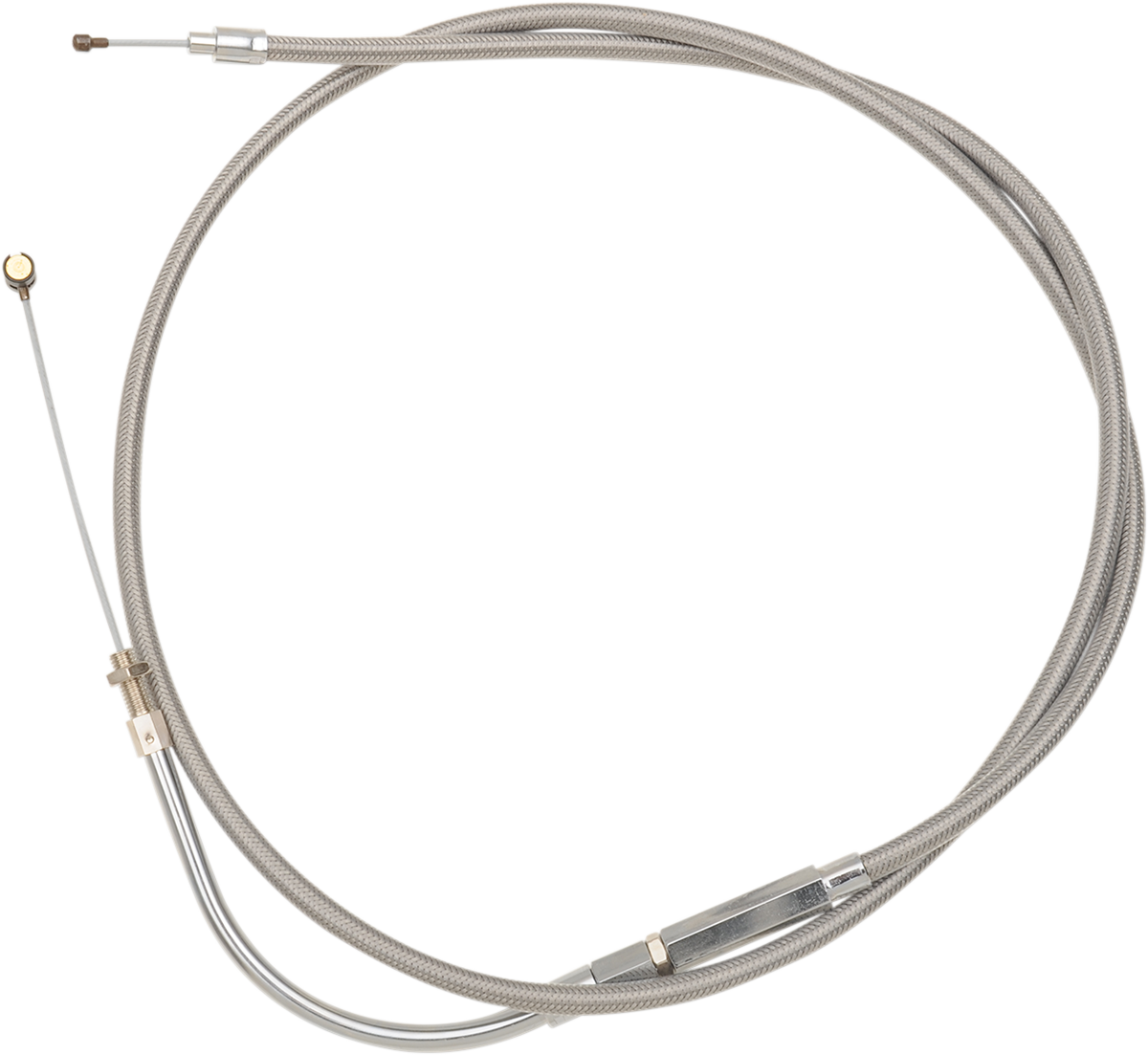 BARNETT Stainless Steel Clutch Cable for Victory - +6" / '03-'07 Hammer/Kingpin/Vegas 0652-1963