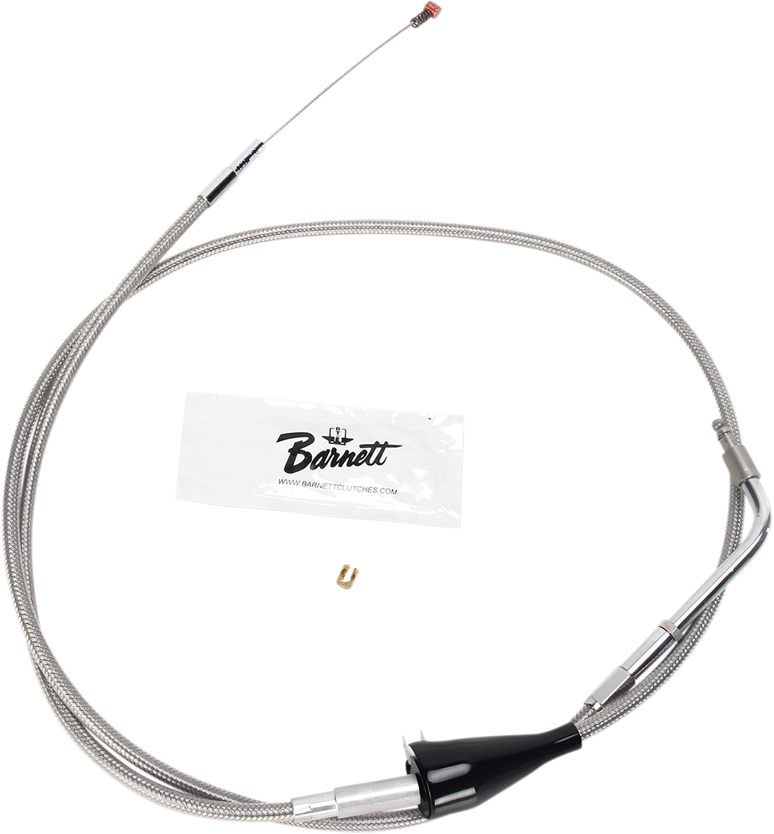 BARNETT Stainless Steel Idle Cable - +6" / '02-'07 Touring 0651-0534
