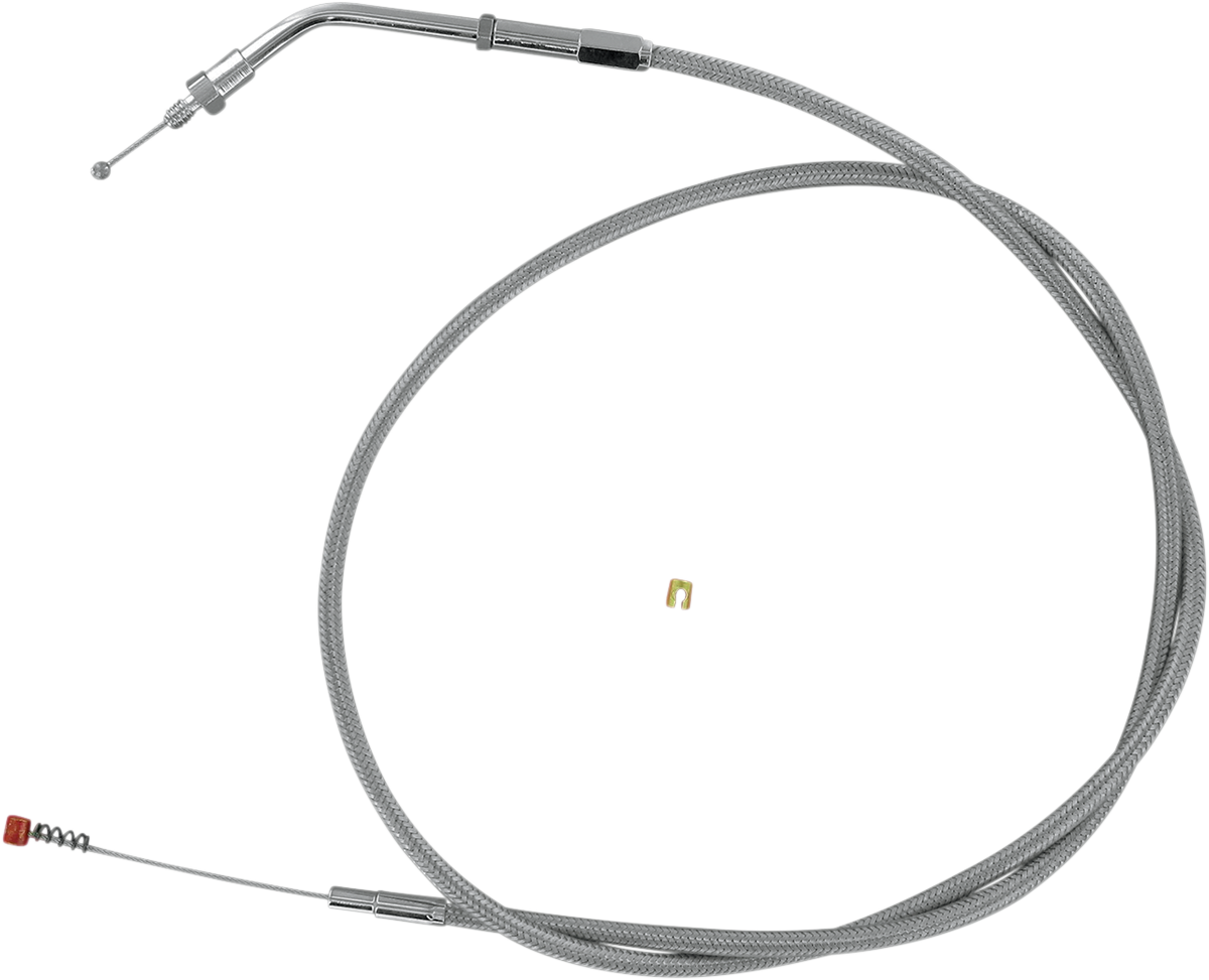 BARNETT Stainless Steel Idle Cable - +6" / '81-'89 DS-223986