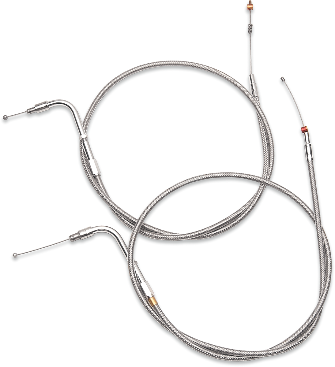BARNETT Stainless Steel Idle Cable - +6" / '96-'01 Touring DS-223958