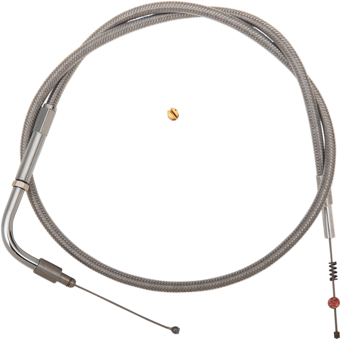 BARNETT Stainless Steel Idle Cable - '99-'13 Softail DS-224084