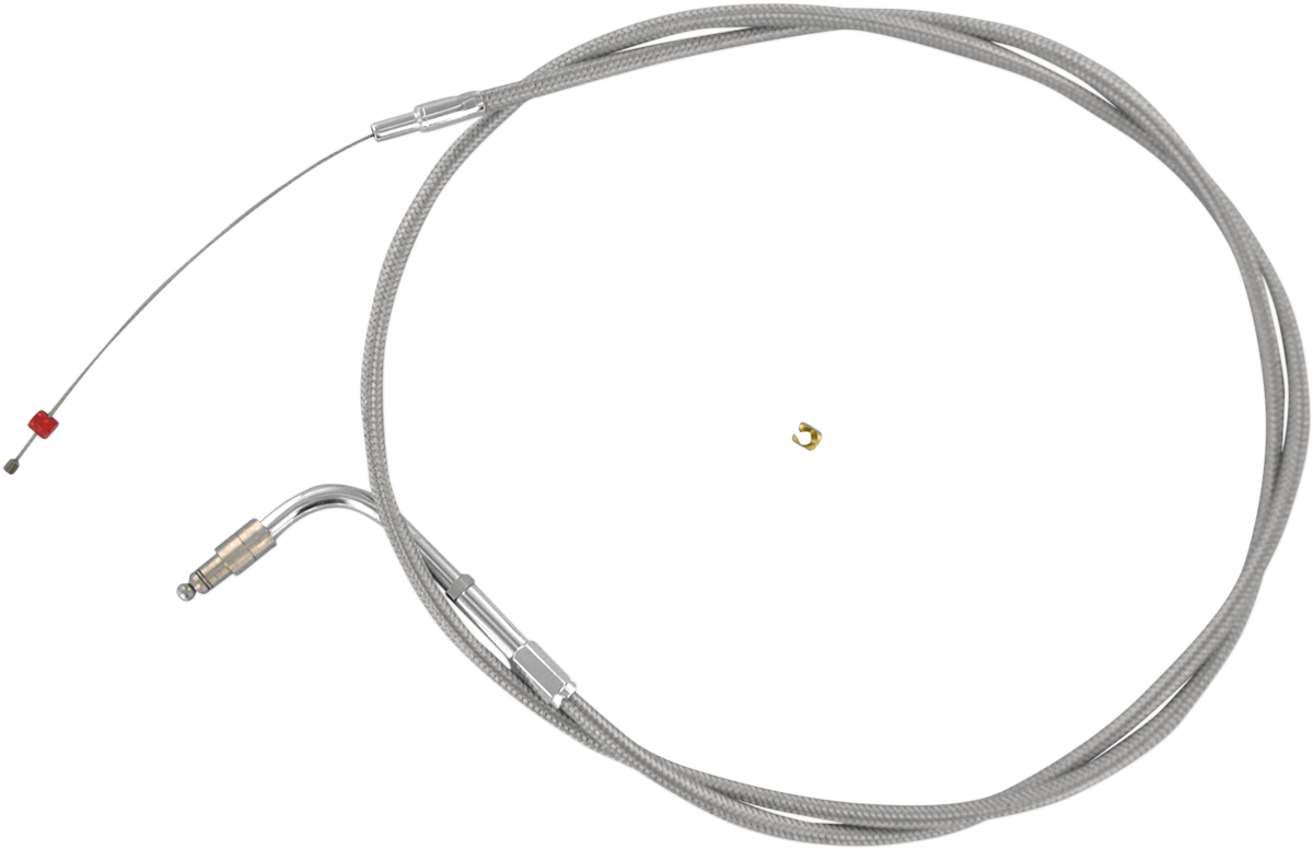 BARNETT Stainless Steel Throttle Cable - +6" / '02-'07 Touring DS-223585