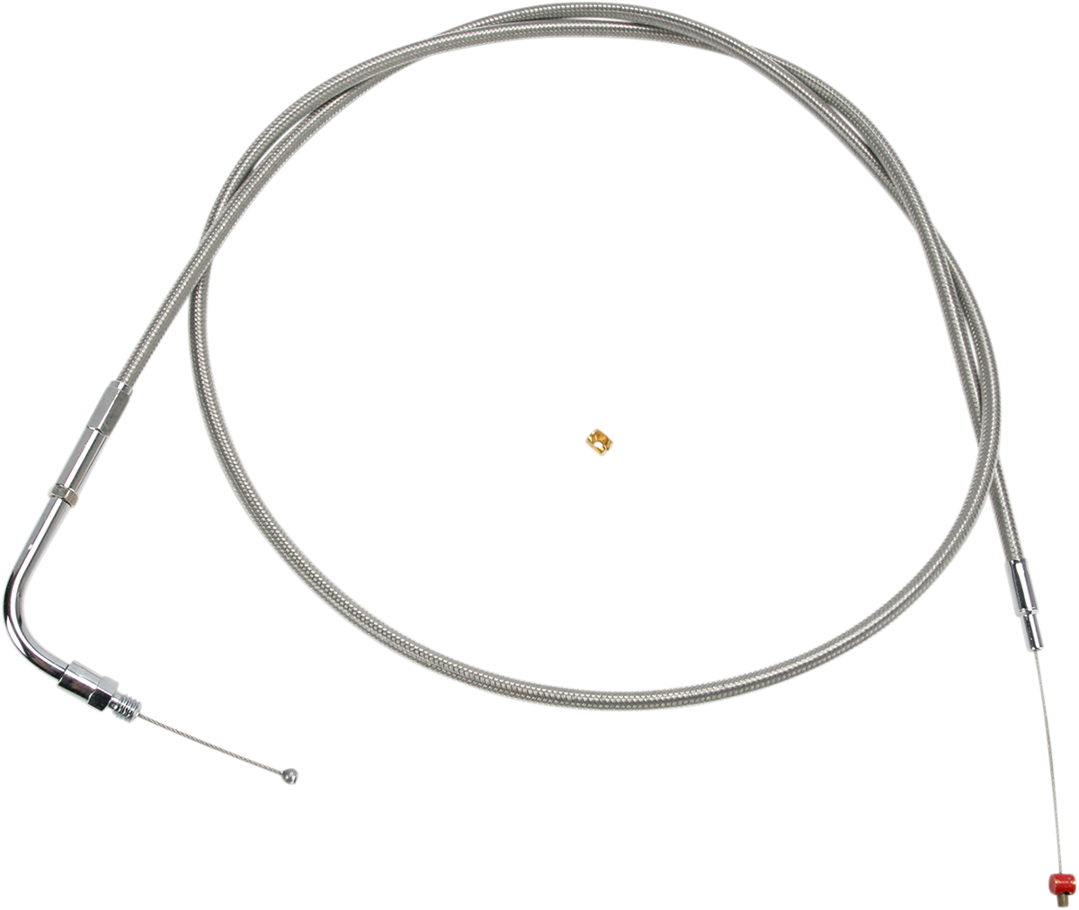 BARNETT Stainless Steel Throttle Cable - +6" / '90-'95 Touring DS-223992