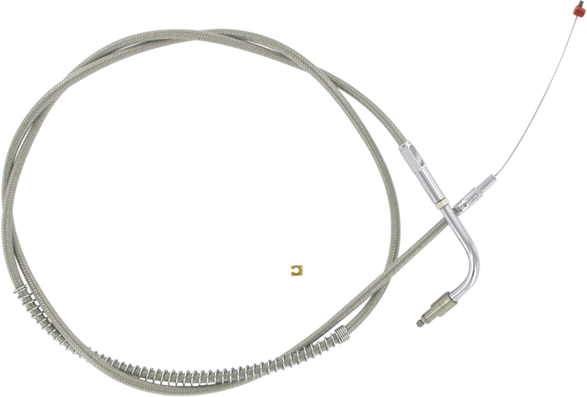 BARNETT Stainless Steel Throttle Cable - +6" / '96-'01 Touring DS-223960