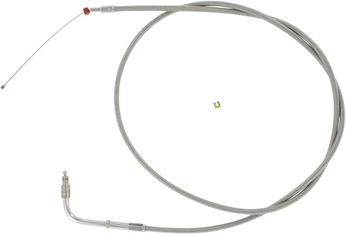 BARNETT Stainless Steel Throttle Cable - +6" / '96-'07 Touring DS-223994