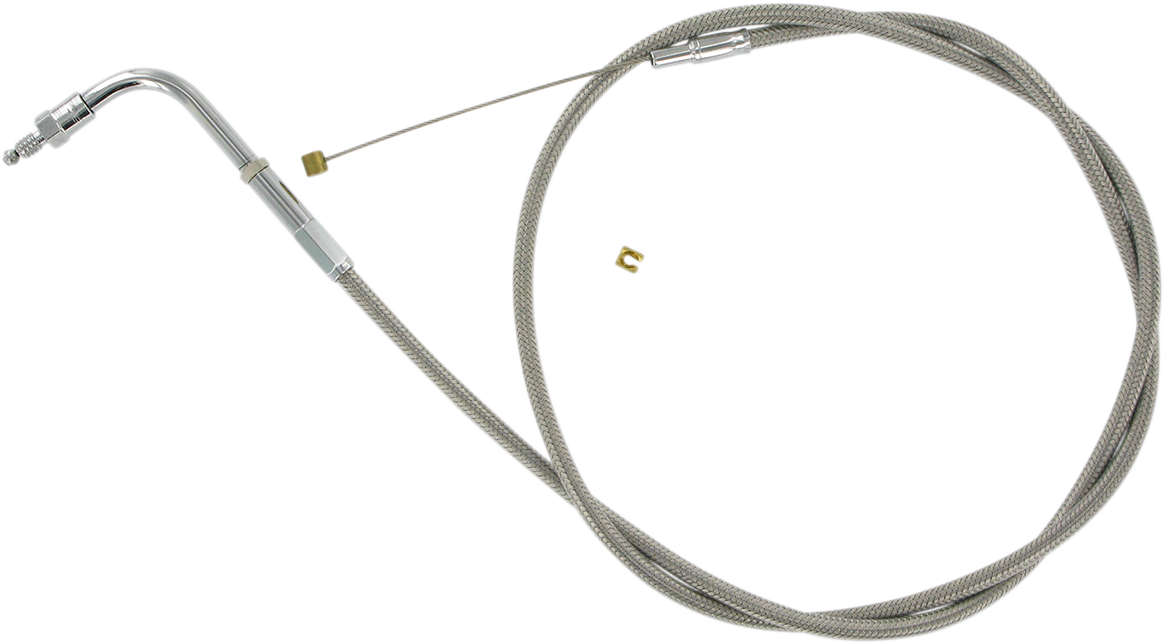 BARNETT Stainless Steel Throttle Cable - '76-'80 DS-223984