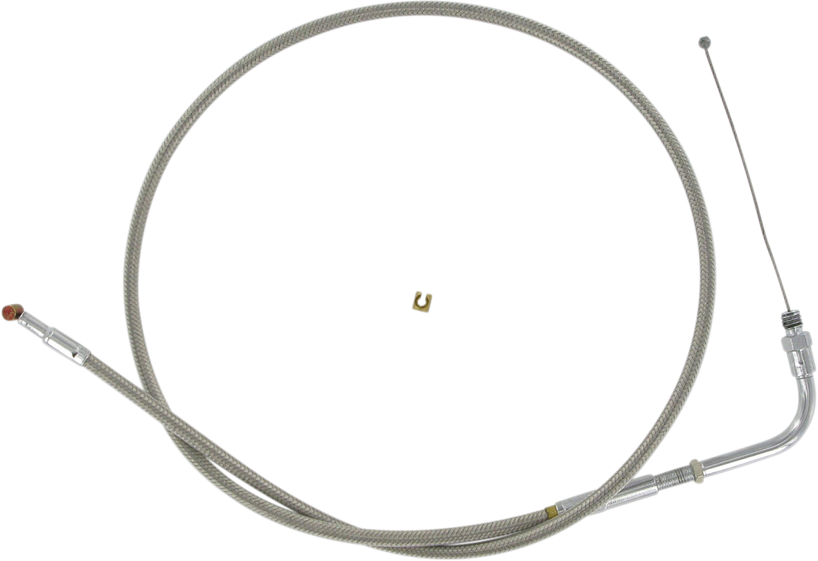 BARNETT Stainless Steel Throttle Cable - '81-'89 DS-223987