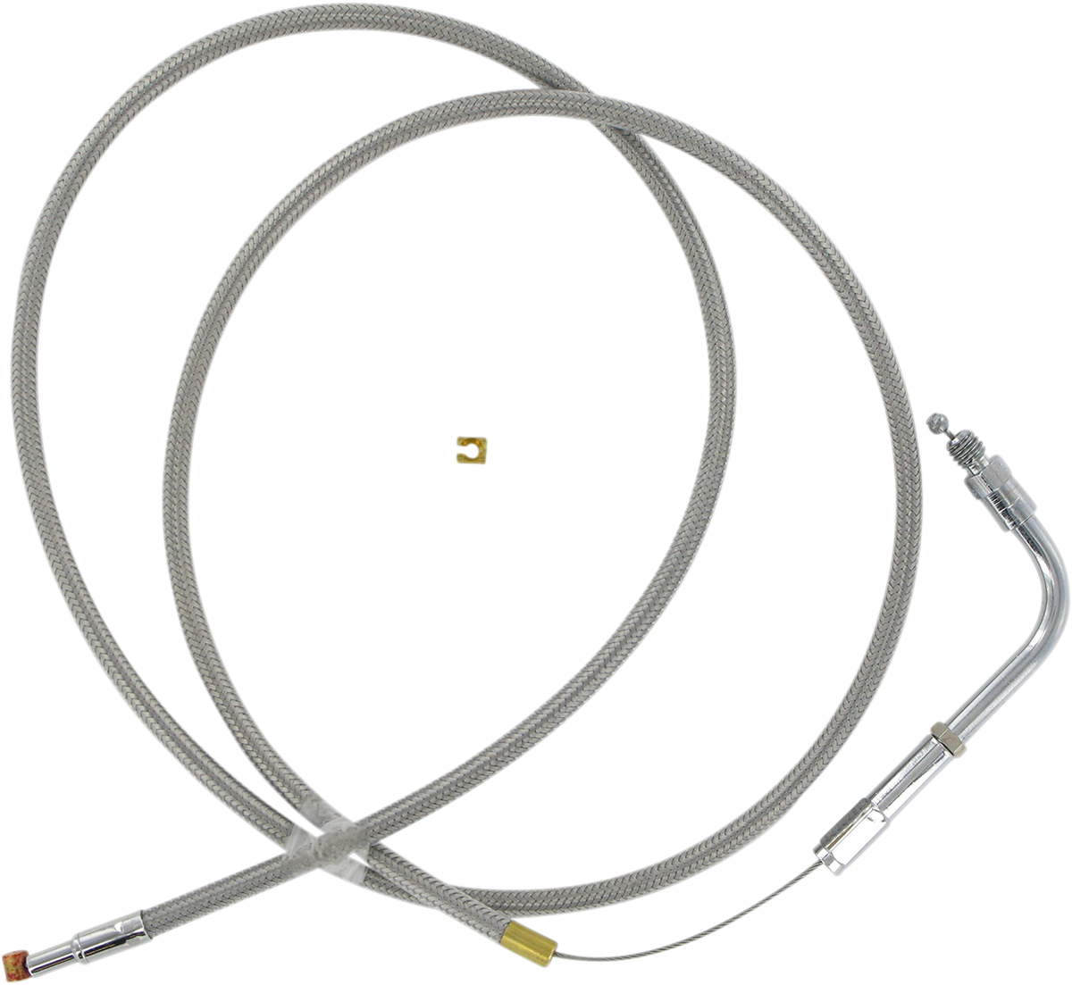 BARNETT Stainless Steel Throttle Cable - '81-'89 Touring DS-223995