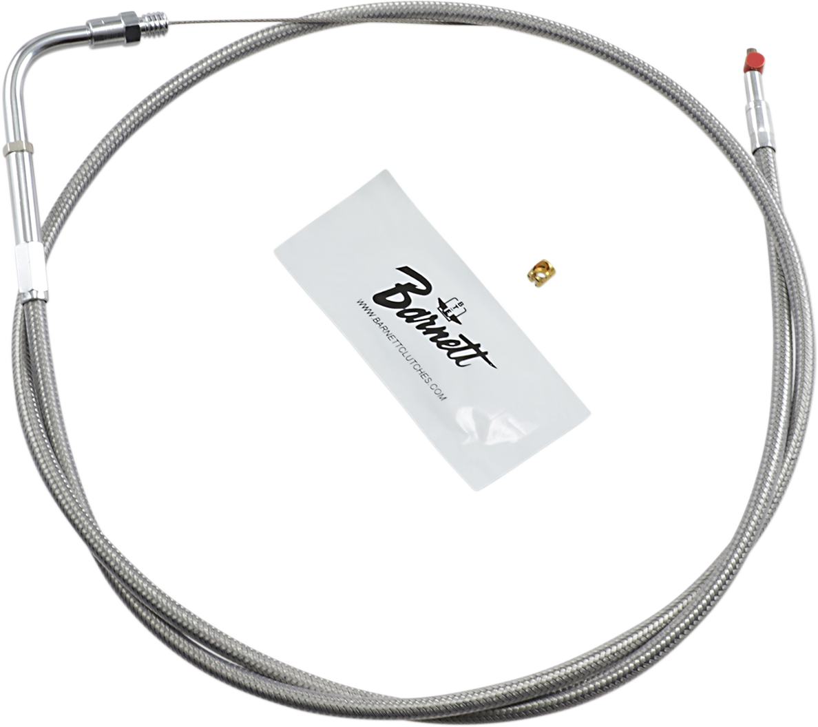BARNETT Stainless Steel Throttle Cable - '90-'95 Touring DS-223991