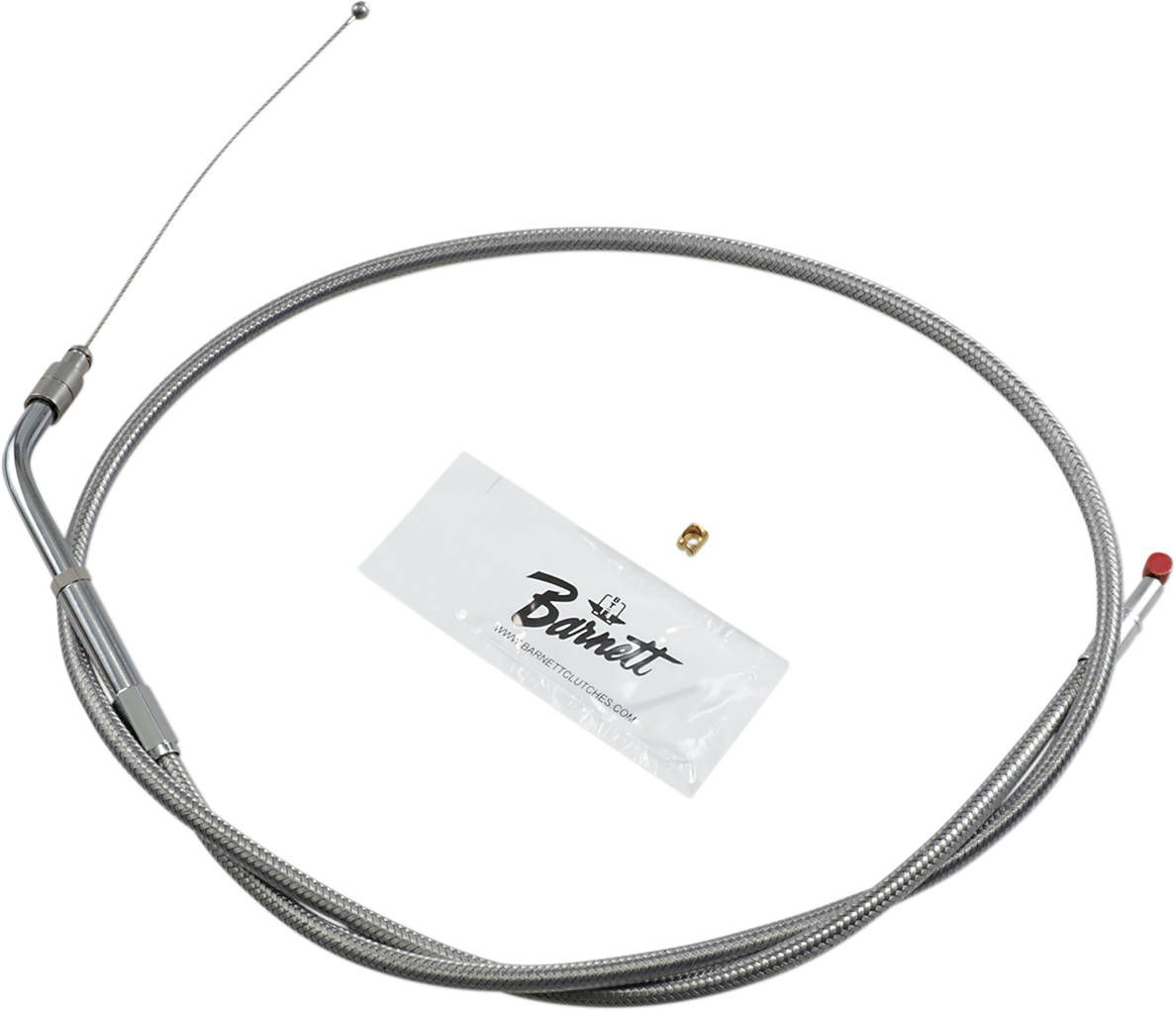 BARNETT Stainless Steel Throttle Cable - '96-'00 Softail DS-224014