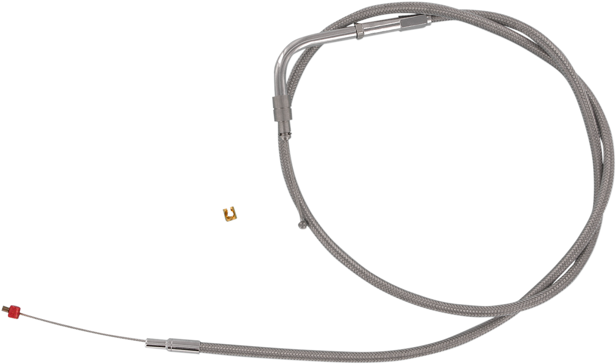 BARNETT Stainless Steel Throttle Cable - '96-'00 Softail DS-224029