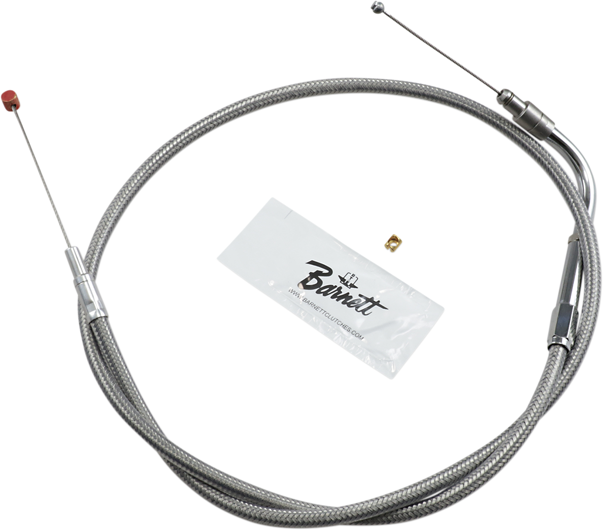BARNETT Stainless Steel Throttle Cable - '96-'06 Sportster DS-224063