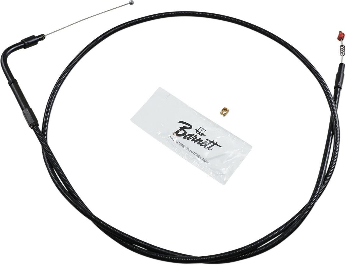 BARNETT Stealth Series Idle Cable - +6" / '02-'07 FLH 0651-0572