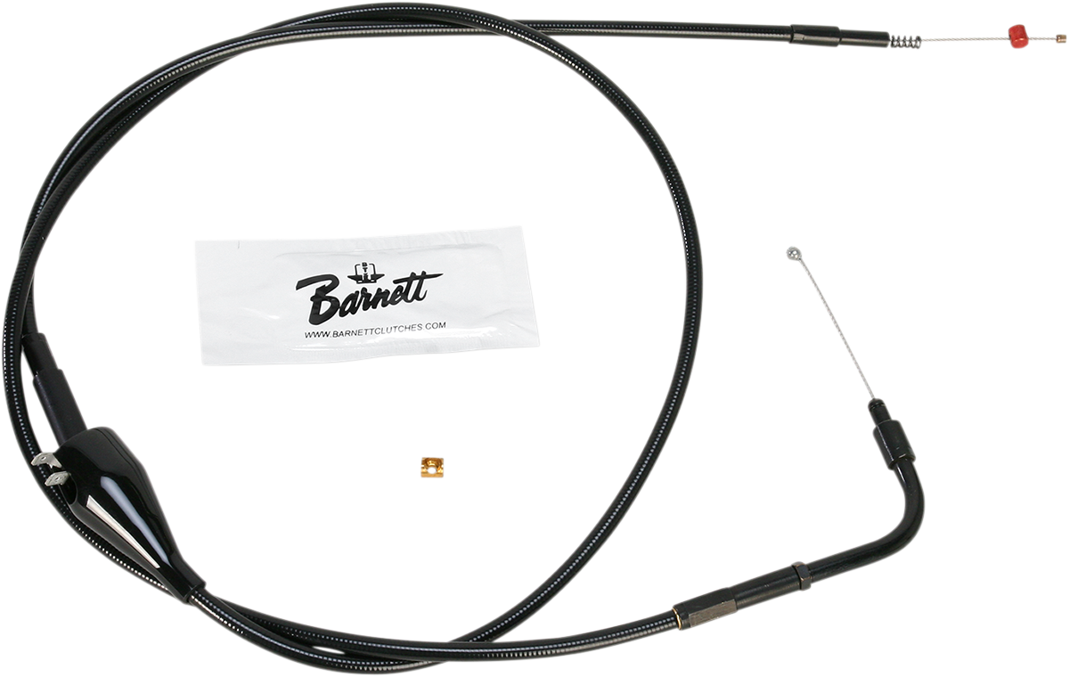 BARNETT Stealth Series Idle Cable - +6" / '02-'07 FLH 0651-0604