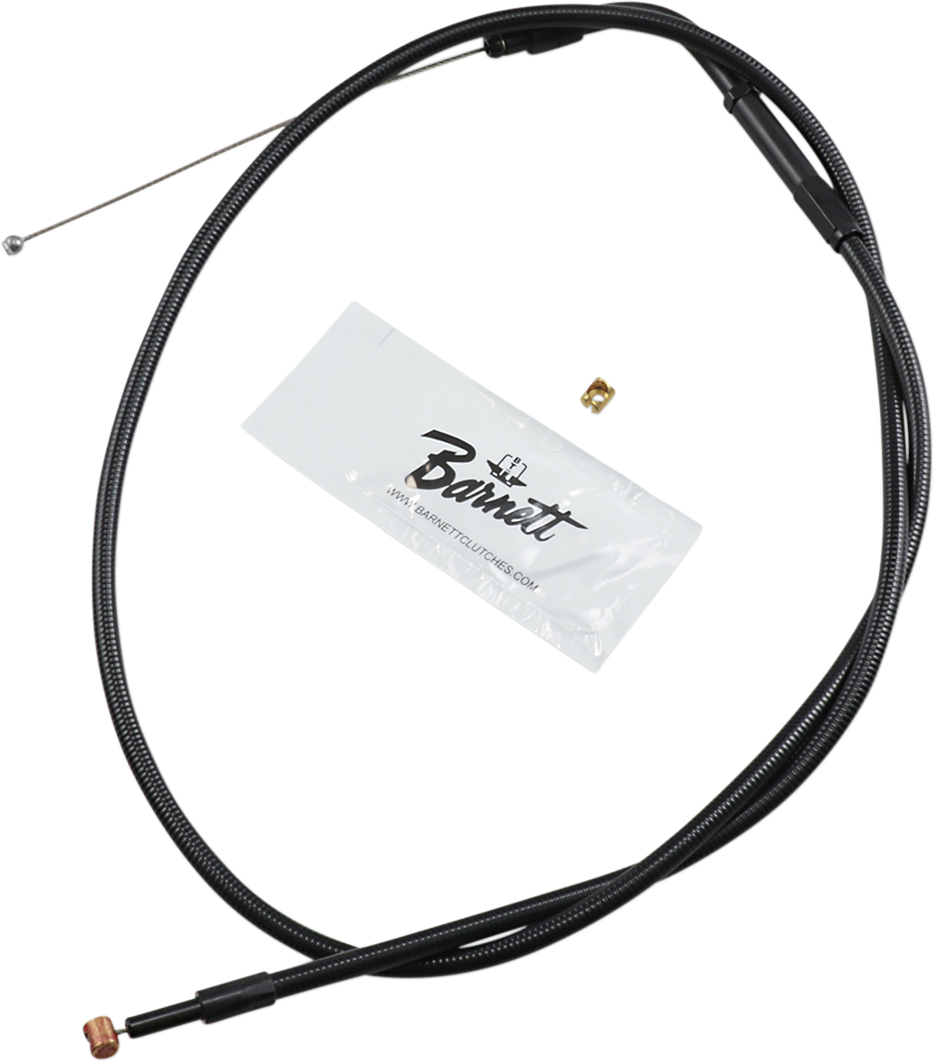 BARNETT Stealth Series Throttle Cable - +3" / '00-'15 Softail 0650-0923