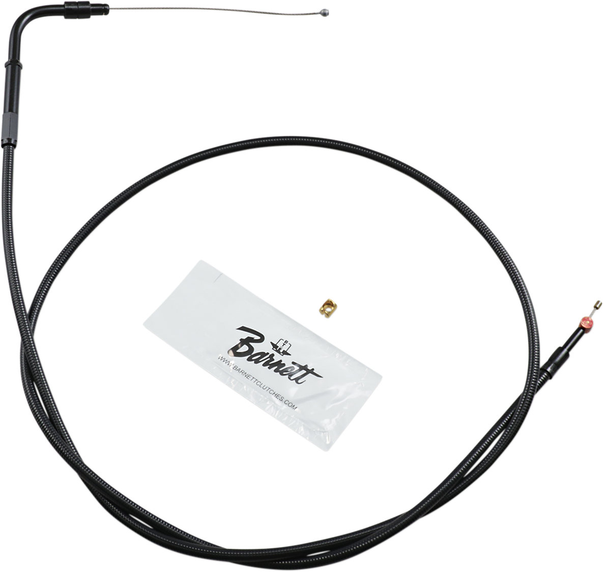 BARNETT Stealth Series Throttle Cable - +3" / '02-'07 FLH 0650-0929