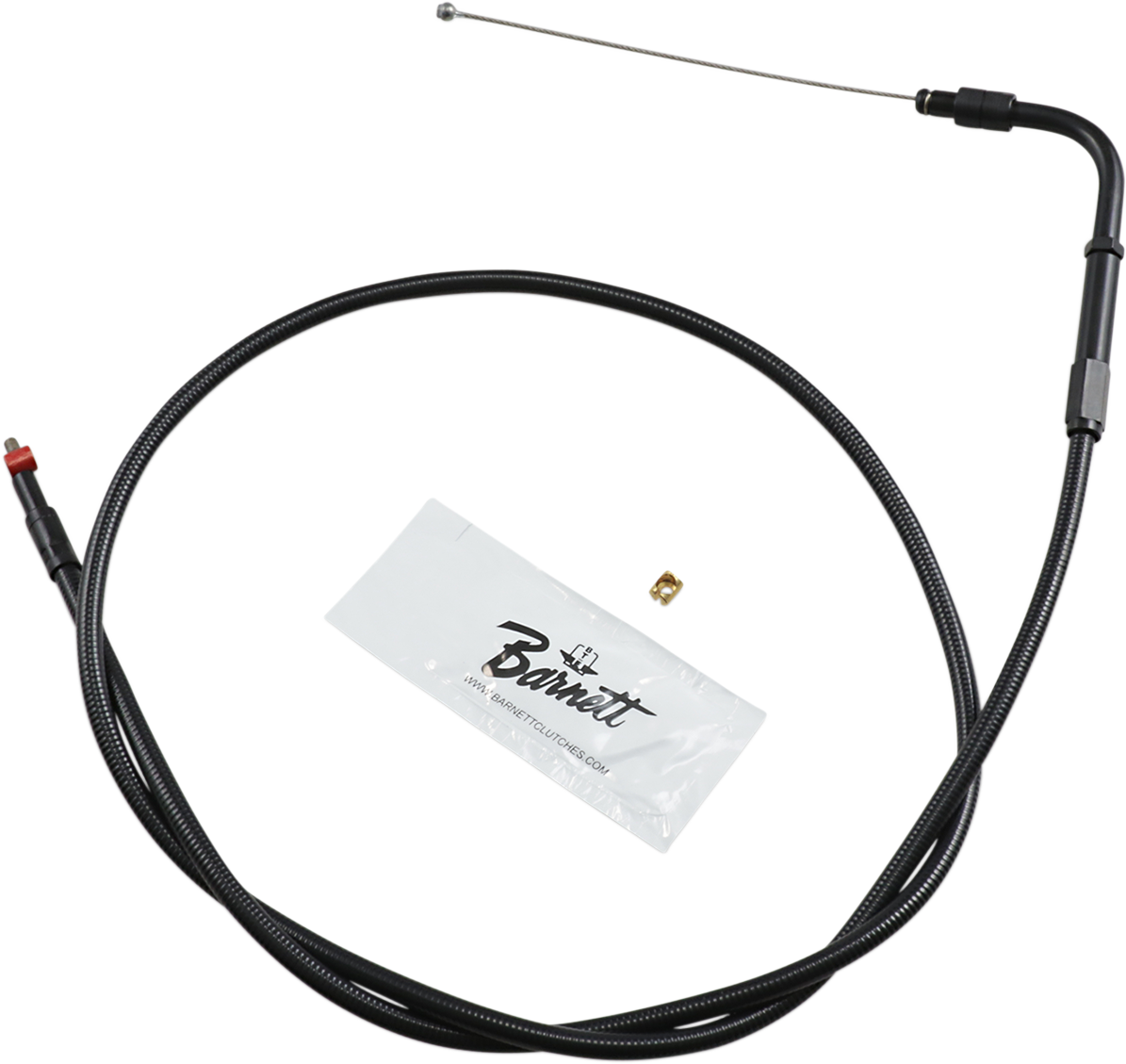 BARNETT Stealth Series Throttle Cable - +3" / Dyna/FXR/Softail 0650-0926
