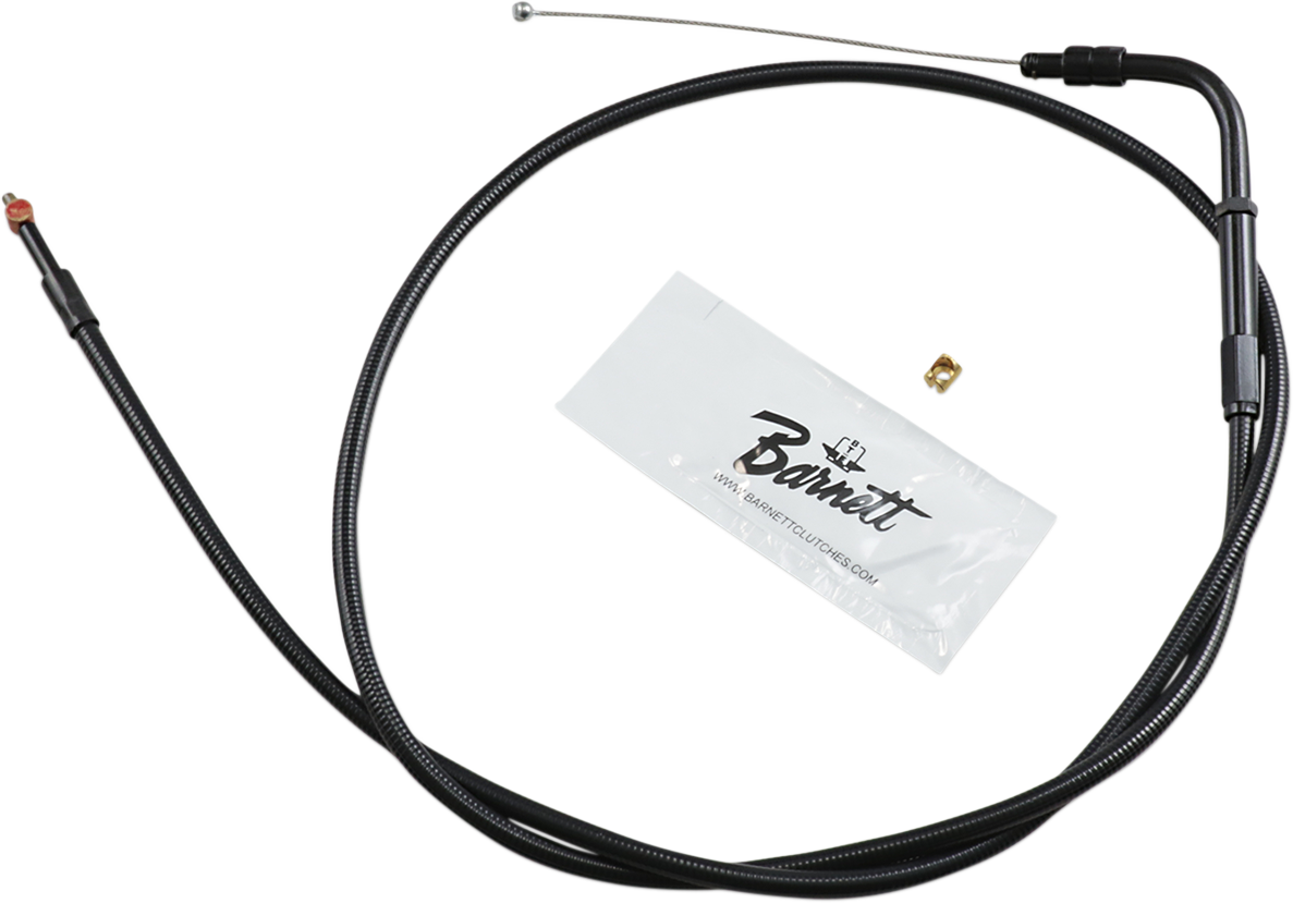 BARNETT Stealth Series Throttle Cable - +6" / '00-'15 Softail 0650-0924