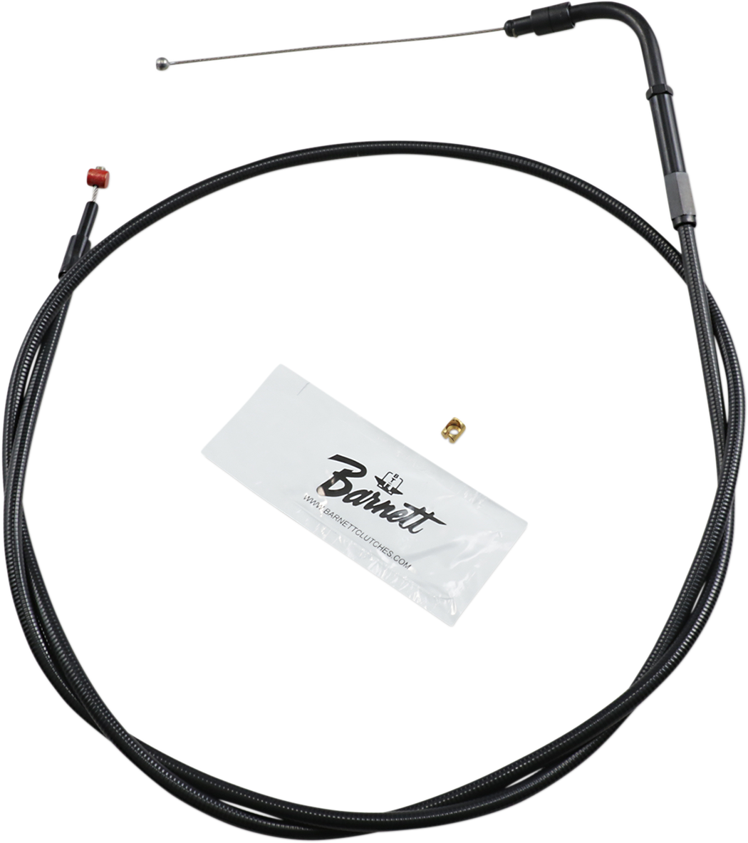 BARNETT Stealth Series Throttle Cable - +6" / '02-'07 FLH 0650-0930