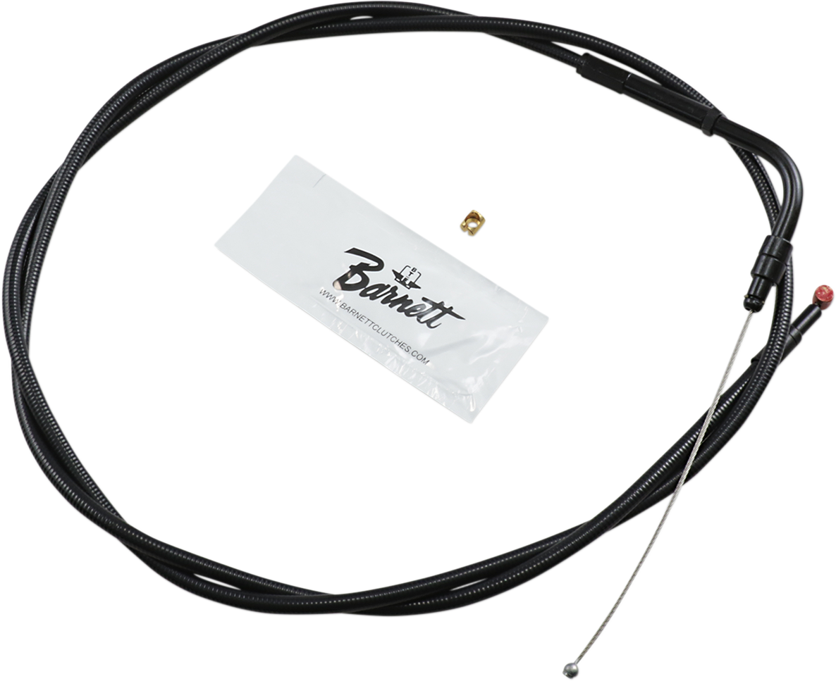 BARNETT Stealth Series Throttle Cable - +6" / '02-'07 FLH 0650-0933