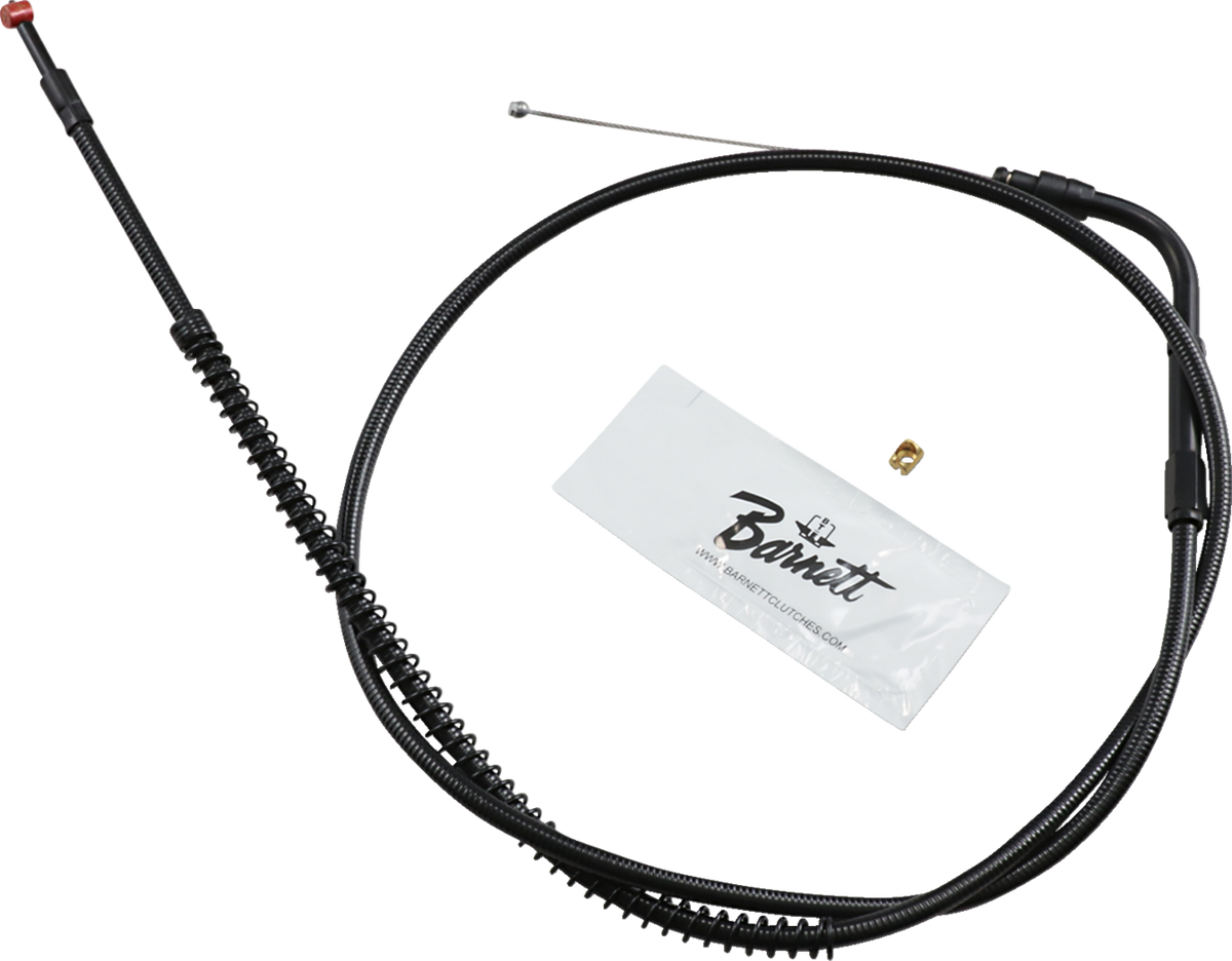 BARNETT Stealth Series Throttle Cable - +6" / '06-'16 Dyna 0650-0945
