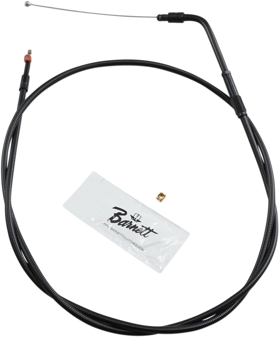 BARNETT Stealth Series Throttle Cable - +6" / '07 Touring 0650-0950