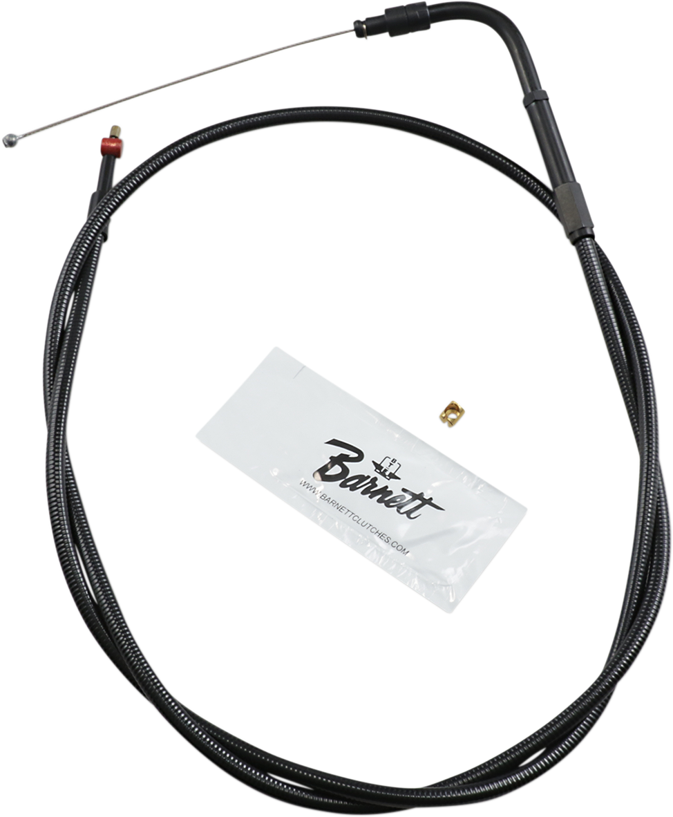 BARNETT Stealth Series Throttle Cable - +6" / '08-'15 Softail 0650-0956
