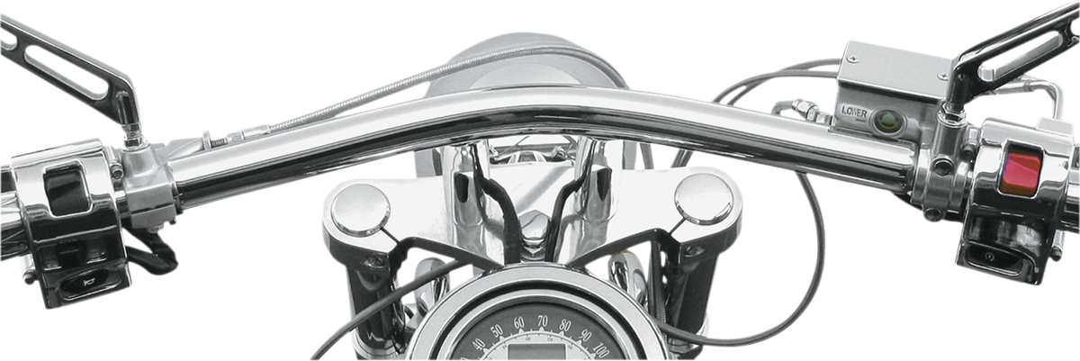 BARON 1-1/4" Radius Drag Bar - 7-1/2" / Chrome 0601-0998