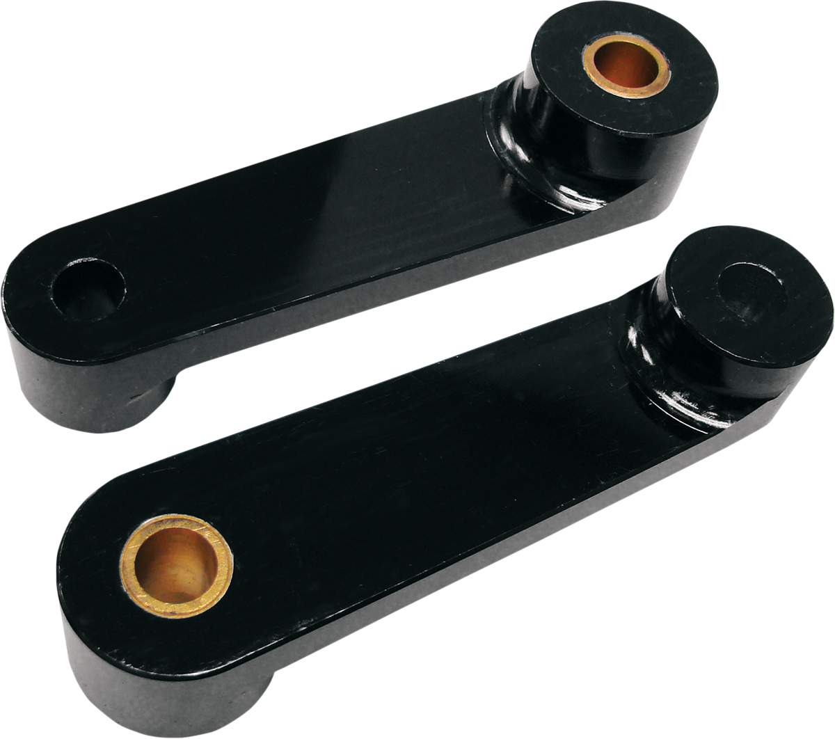 BARON Shock Drop Bracket Lowering Kit - Rear / Lowers 2" / Black 1304-0213