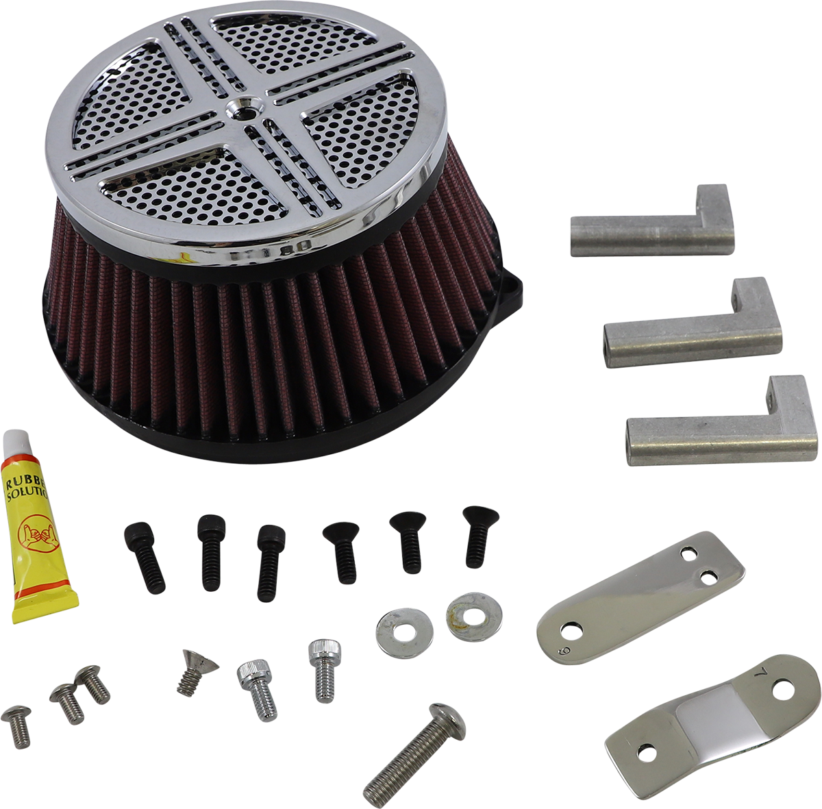 BARON xXx Big Air Kit - Chrome 1010-0756
