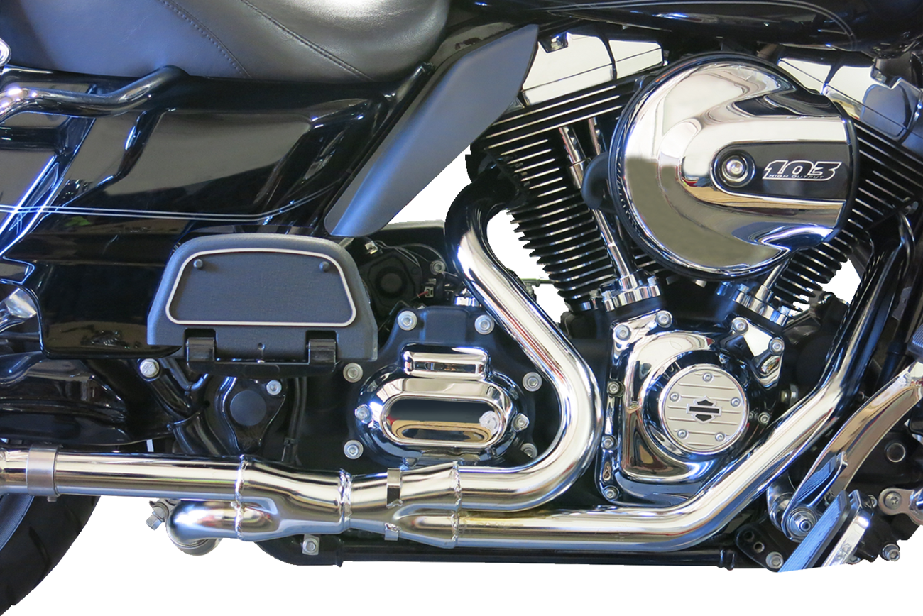 BASSANI XHAUST 2x2 Dual Headpipes - 2x2 Chrome Headpipes 1802-0326