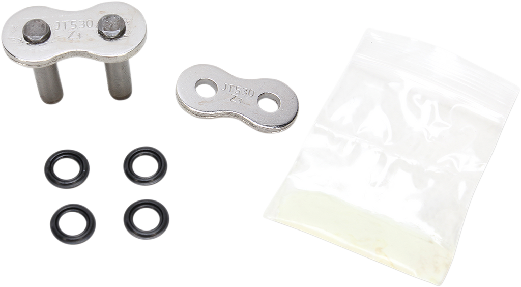 JT CHAINS 520 Z3 Replacement Master Link - 520 Z3 / Replacement Master Link / Rivet 1225-0456