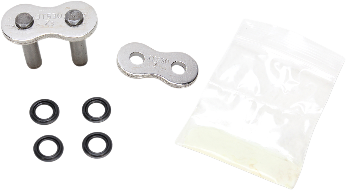 JT CHAINS 520 Z3 Replacement Master Link - 520 Z3 / Replacement Master Link / Rivet 1225-0456
