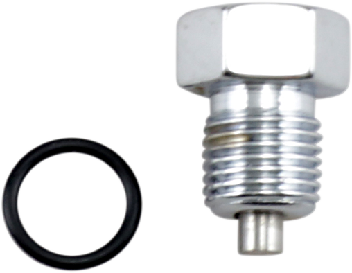 COLONY Drain Plug - Oil Tank with Gasket / Magnetic / Chrome 2401-0438