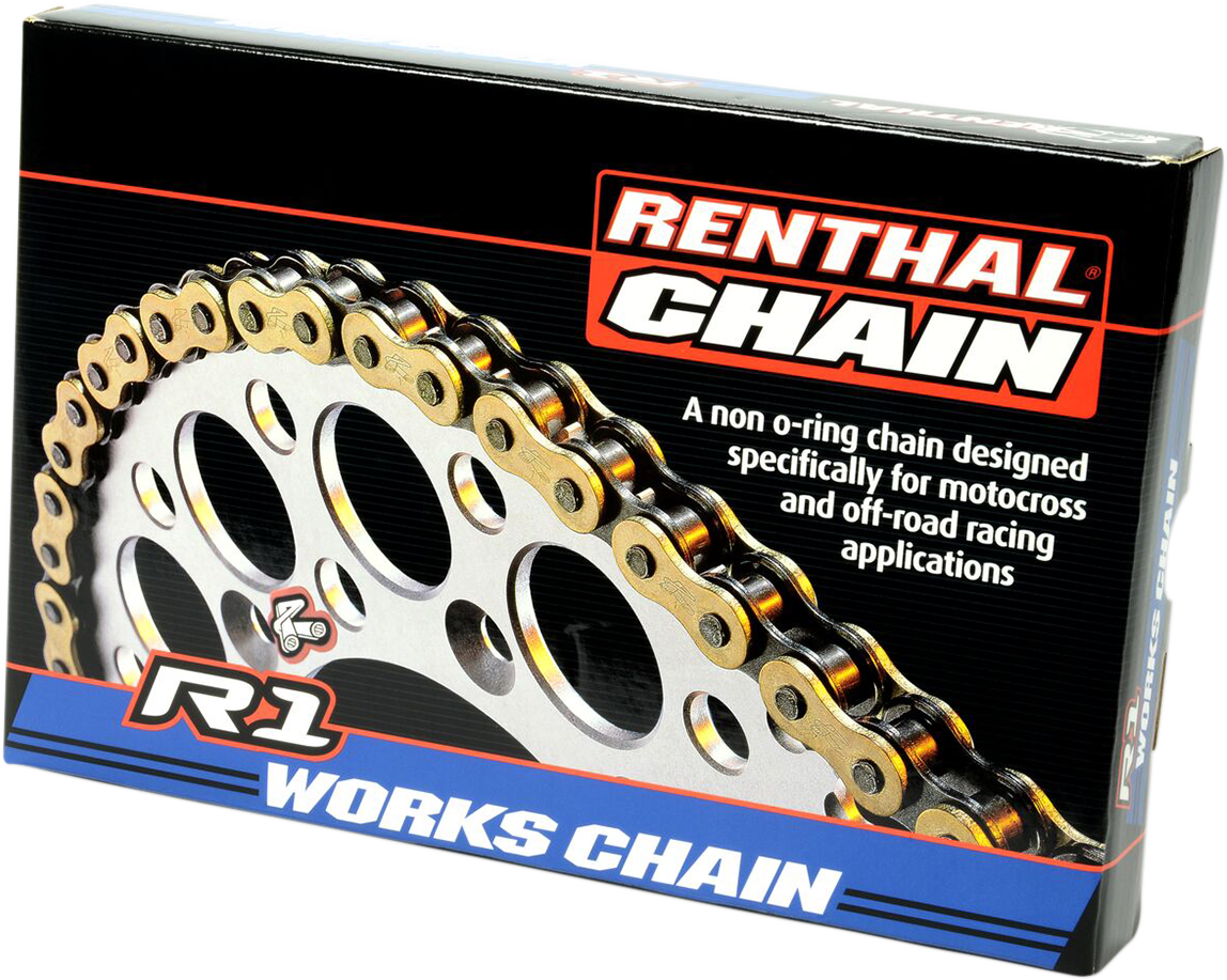 RENTHAL 415 R1 Works Chain - 415 R1 / Works Chain / 112 Links 1220-0413