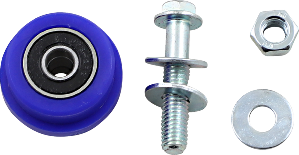 T.M. DESIGNWORKS Chain Roller - Blue / Honda/Suzuki/TM/Yamaha 1231-1426