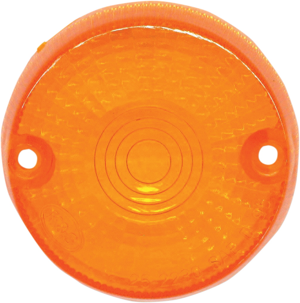 K&S TECHNOLOGIES Replacement Turn Signal Lenses - Replacement Turn Signal Lens / Amber 252230