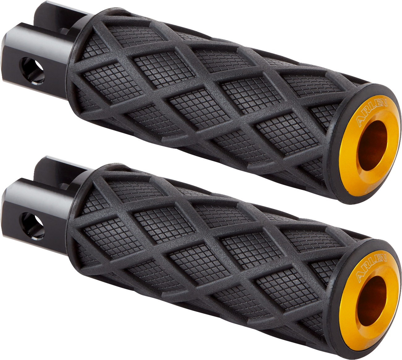 ARLEN NESS Diamond Foot Pegs - Driver / Gold 1620-2677