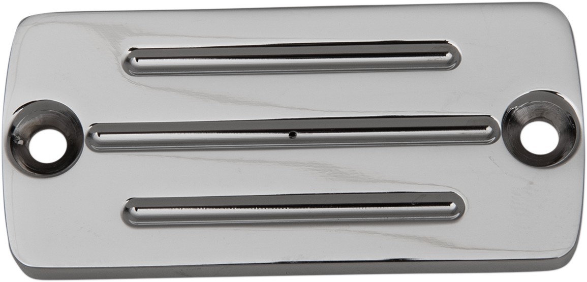 ACCUTRONIX Master Cylinder Cover with Milled Lines - Chrome DS-373579