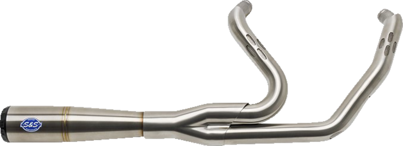 2-into-1 Diamondback Exhaust System - Stainless Steel - Race Only