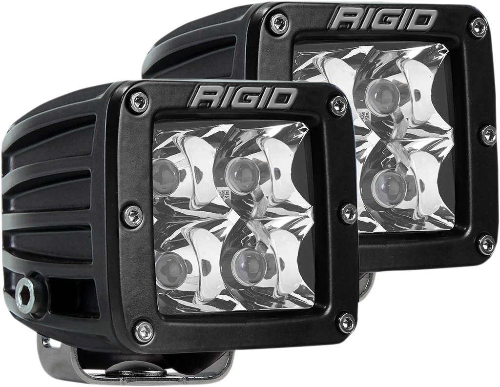 RIGID INDUSTRIES D-Series LED Light — Spotlight, D-Series - D-Series LED Light / Flood / Pair 2001-1691